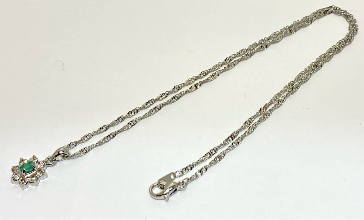  склад ликвидация запасов! натуральный изумруд ( берилл ) подвеска колье новый товар не использовался товар 