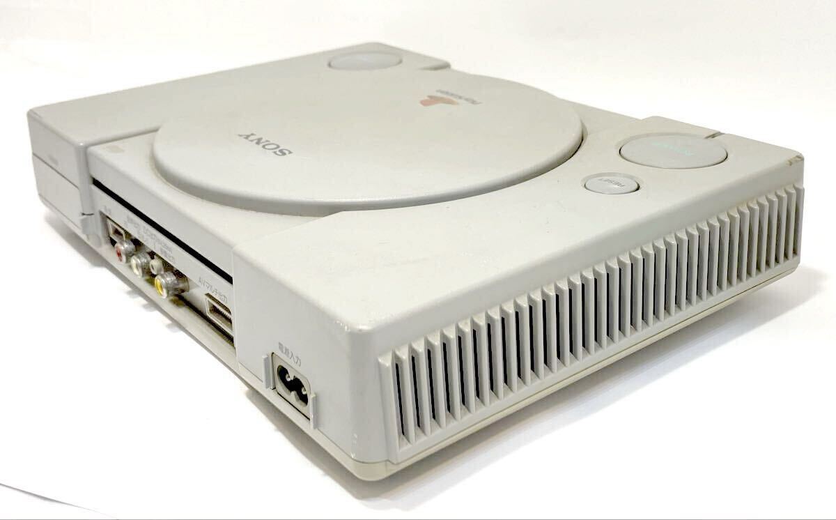 SONY PS1 SCPH-3000 プレイステーション コントローラー PlayStation 通電確認のみ ジャンク_画像3