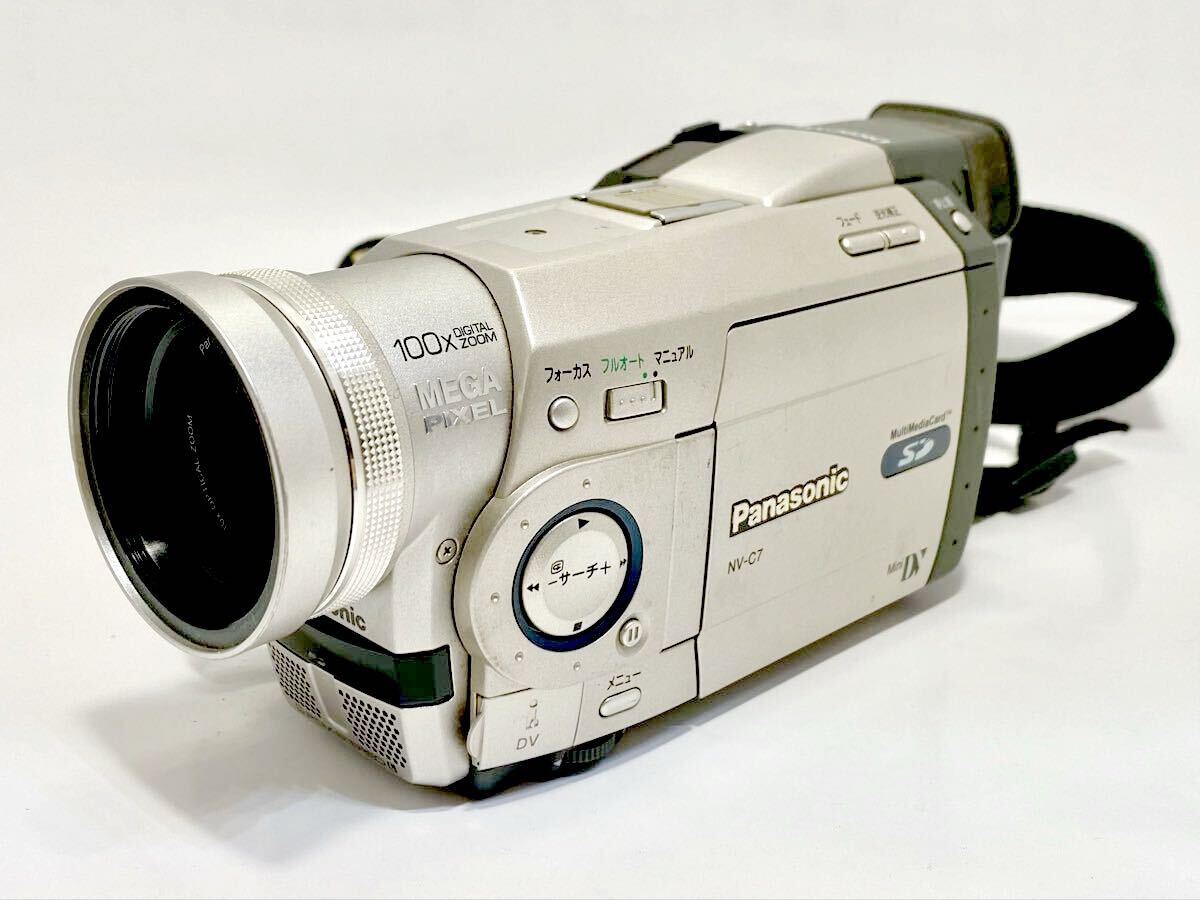 Panasonic цифровая видео камера NV-C7 miniDV Panasonic простой рабочее состояние подтверждено