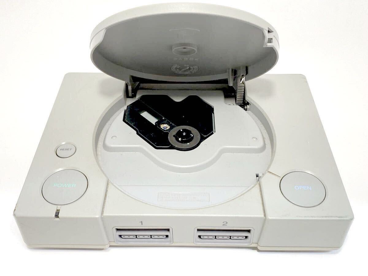 SONY PS1 SCPH-3000 プレイステーション コントローラー PlayStation 通電確認のみ ジャンク_画像6