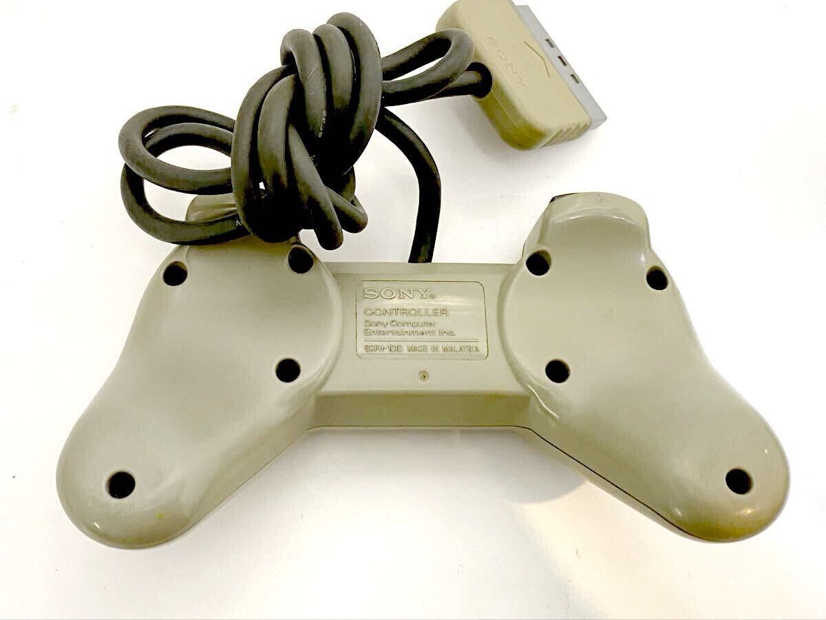 SONY PS1 SCPH-3000 プレイステーション コントローラー PlayStation 通電確認のみ ジャンク_画像10