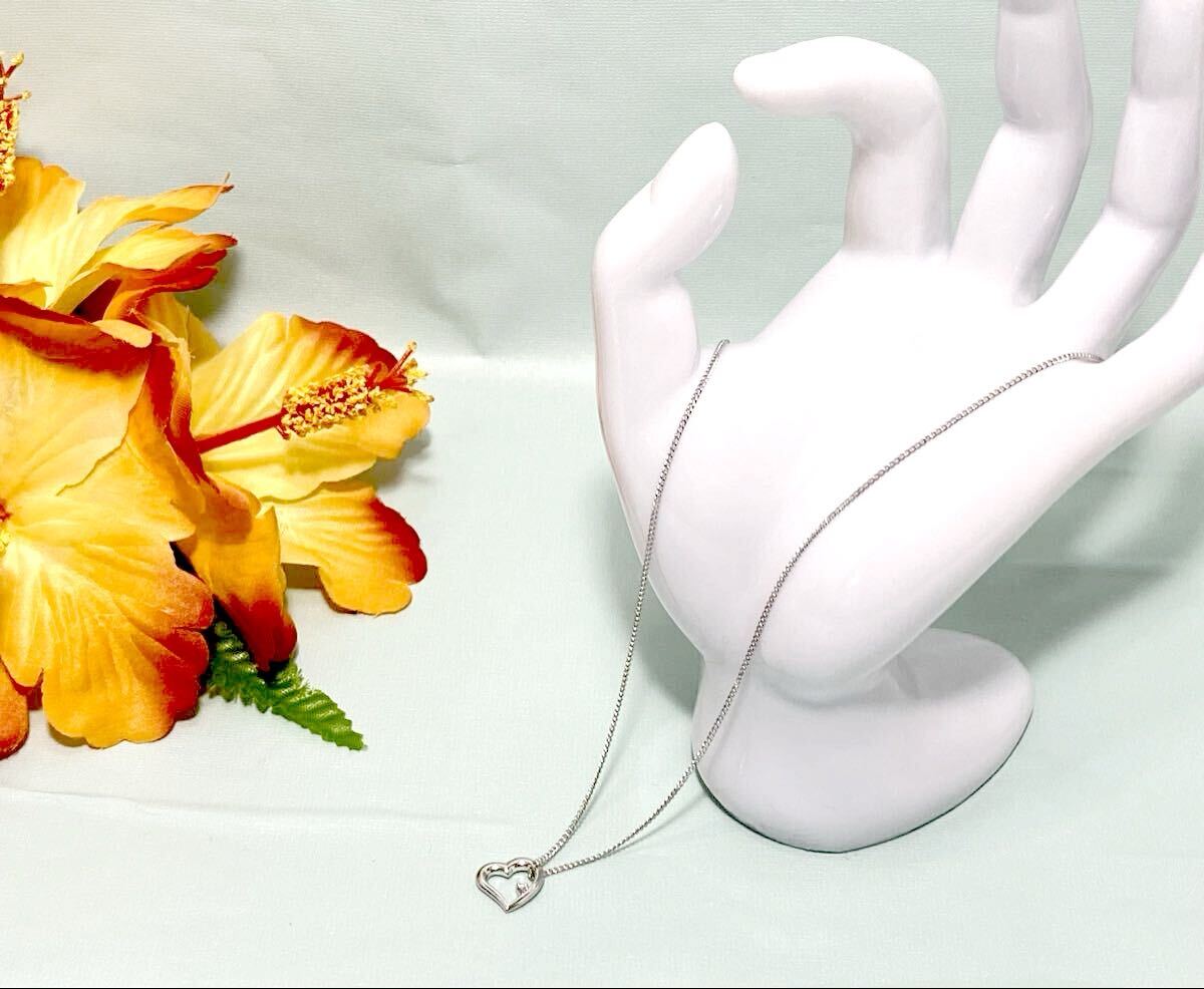 倉庫在庫処分！ 天然ダイヤモンド 4月誕生石 ペンダント ネックレス 新品未使用品_画像5