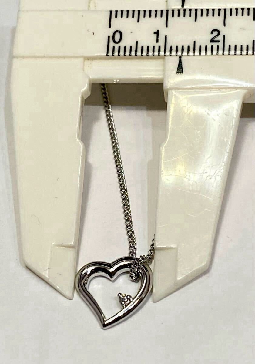 倉庫在庫処分！ 天然ダイヤモンド 4月誕生石 ペンダント ネックレス 新品未使用品 _画像7