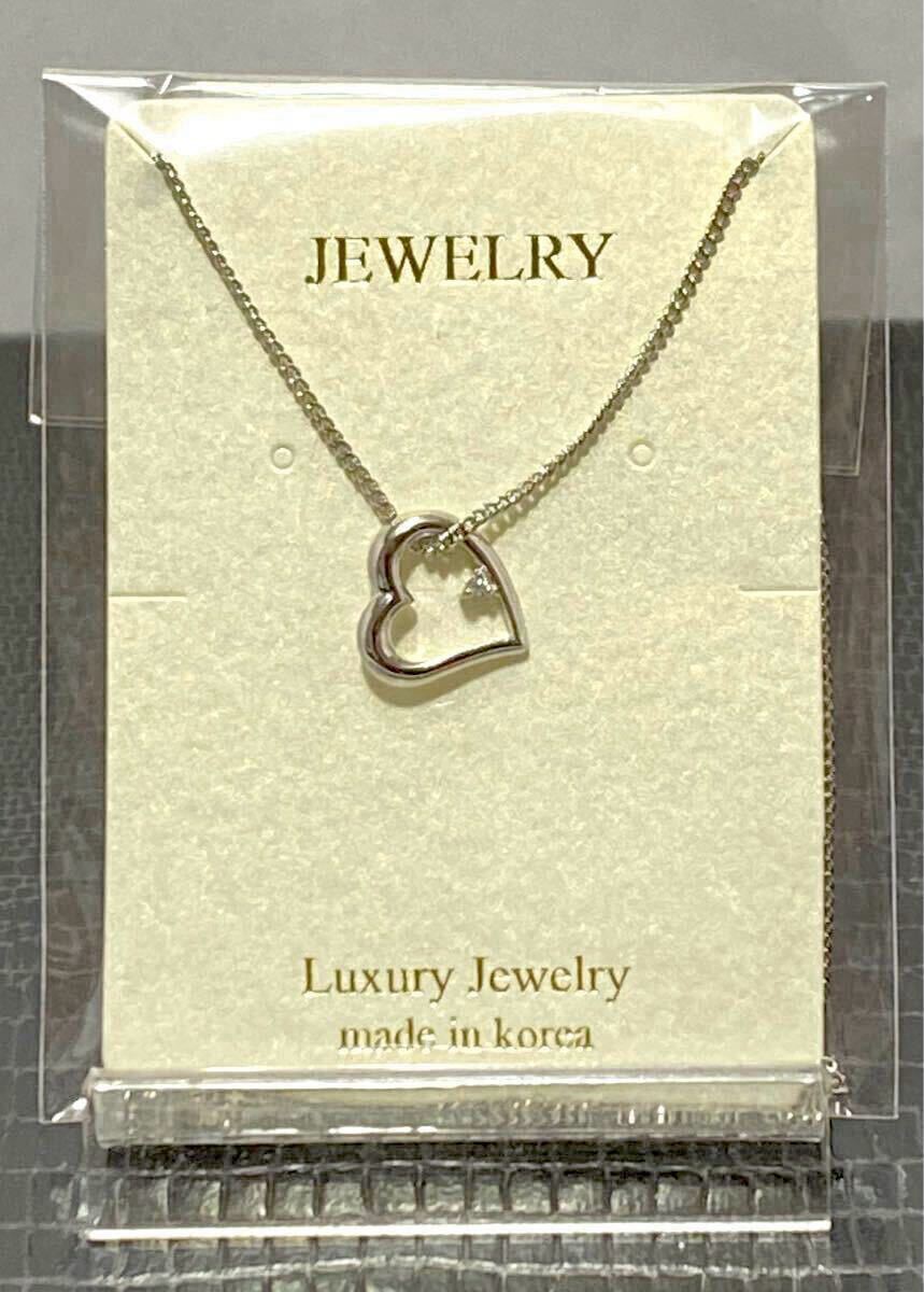 倉庫在庫処分！ 天然ダイヤモンド 4月誕生石 ペンダント ネックレス 新品未使用品 _画像9