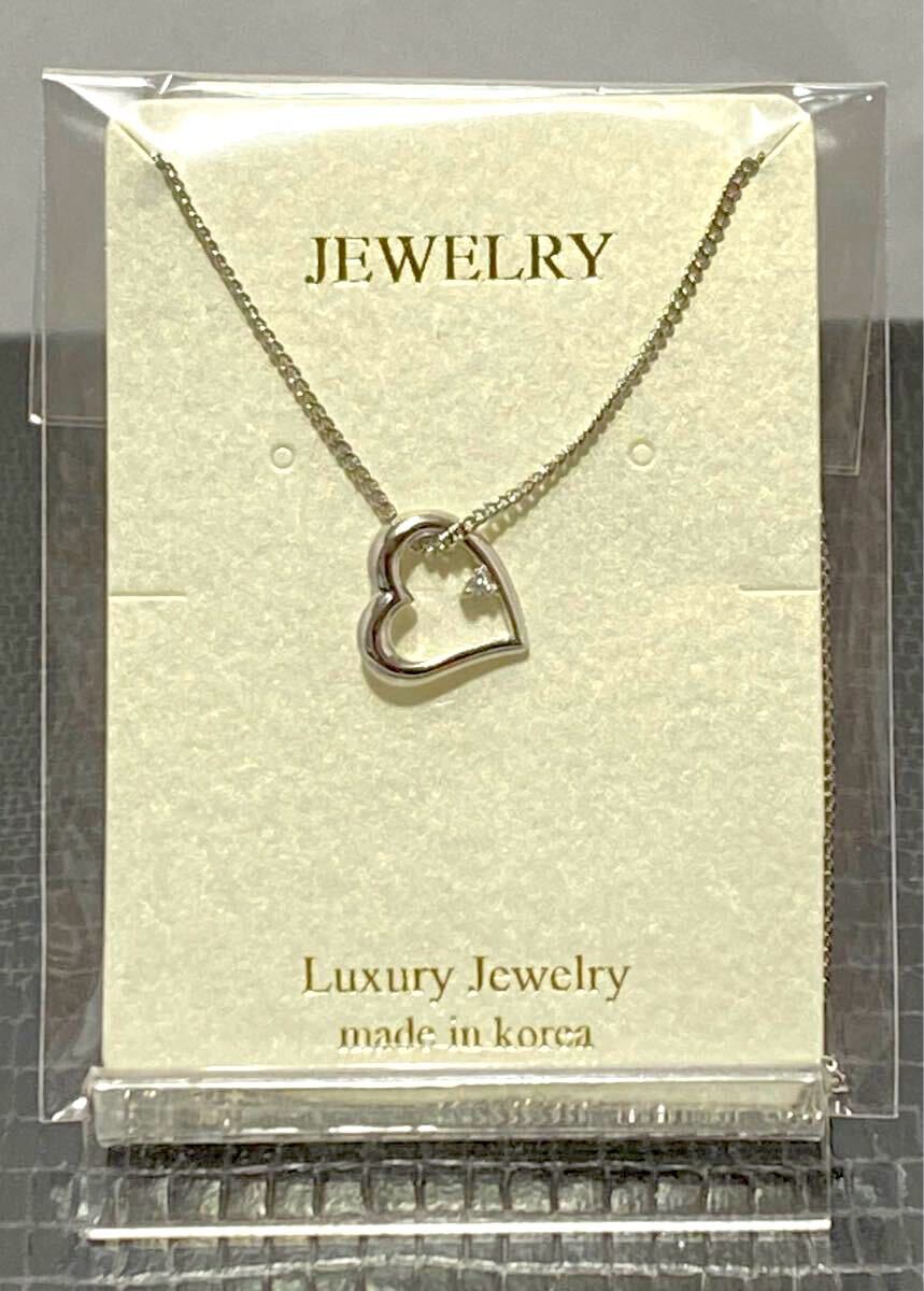 倉庫在庫処分！ 天然ダイヤモンド ペンダント ネックレス 新品未使用品 4月誕生石_画像9