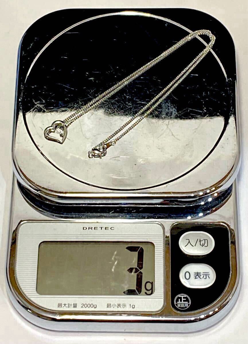 倉庫在庫処分！ 天然ダイヤモンド 4月誕生石 ペンダント ネックレス 新品未使用品 _画像8