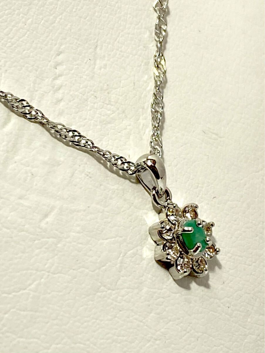  склад ликвидация запасов! натуральный изумруд ( берилл ) подвеска колье новый товар не использовался товар 