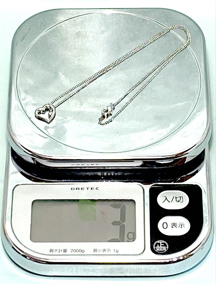 倉庫在庫処分！ 天然ダイヤモンド 4月誕生石 ペンダント ネックレス 新品未使用品_画像8