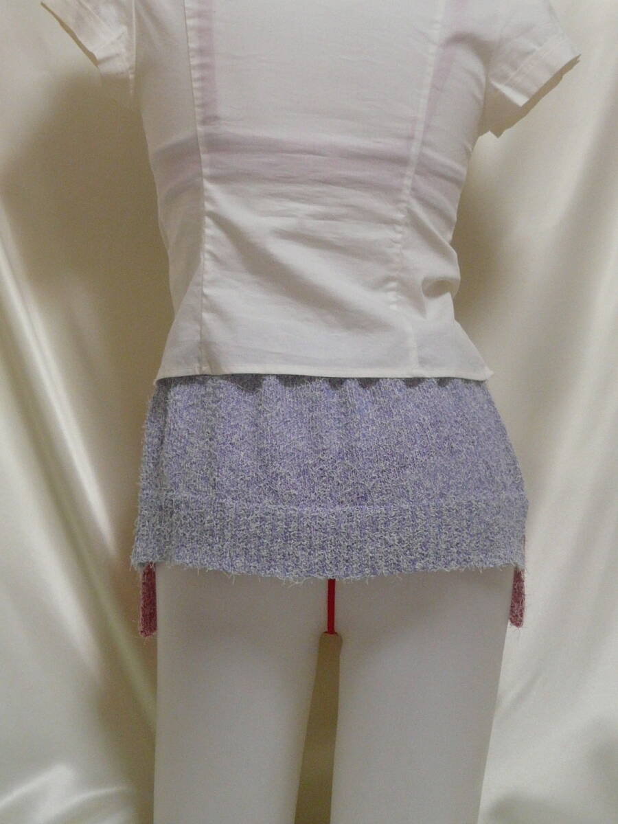 ♪♪赤＆薄紫色系の超マイクロミニ☆おしり開放感^^♪♪_画像3