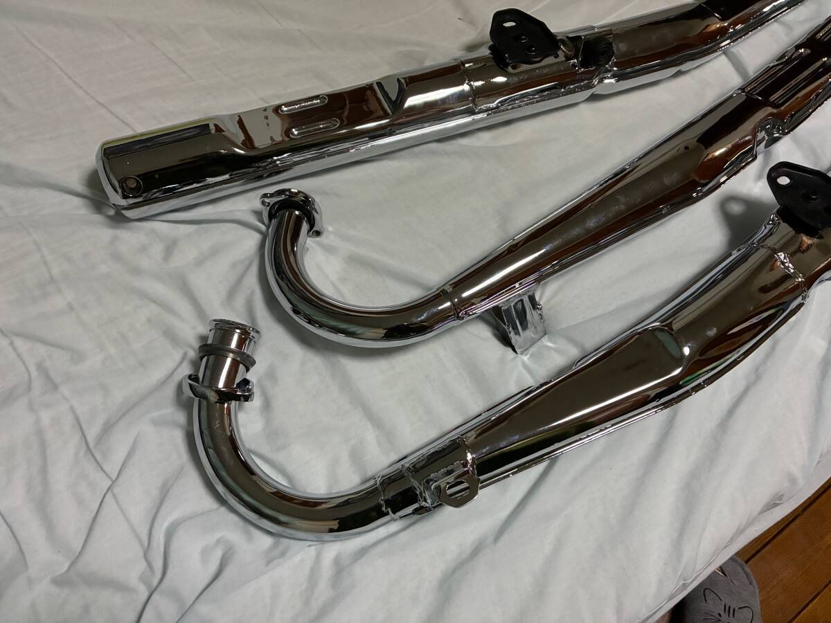 カワサキ５００ＳＳ(Ｈ１Ｄ)マフラー_画像5