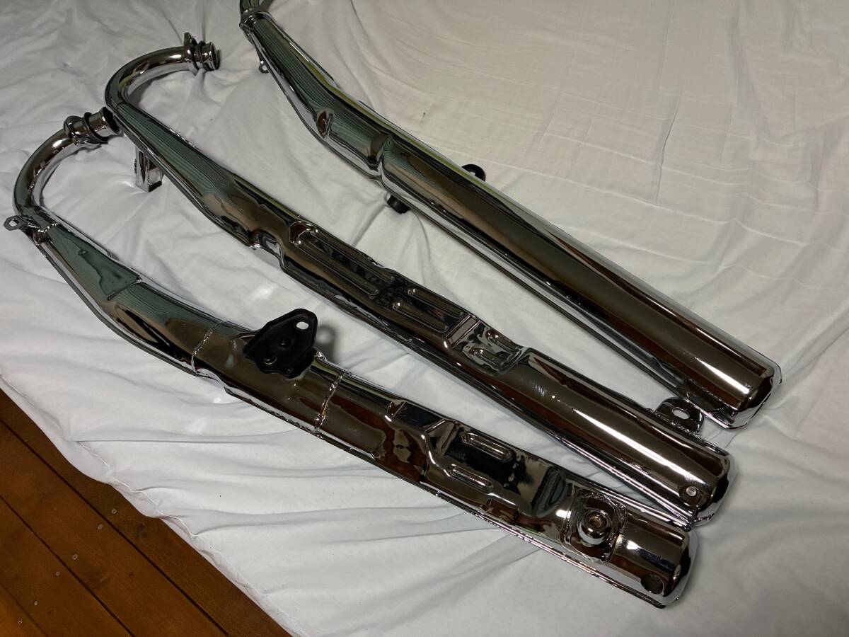 カワサキ５００ＳＳ(Ｈ１Ｄ)マフラー_画像7