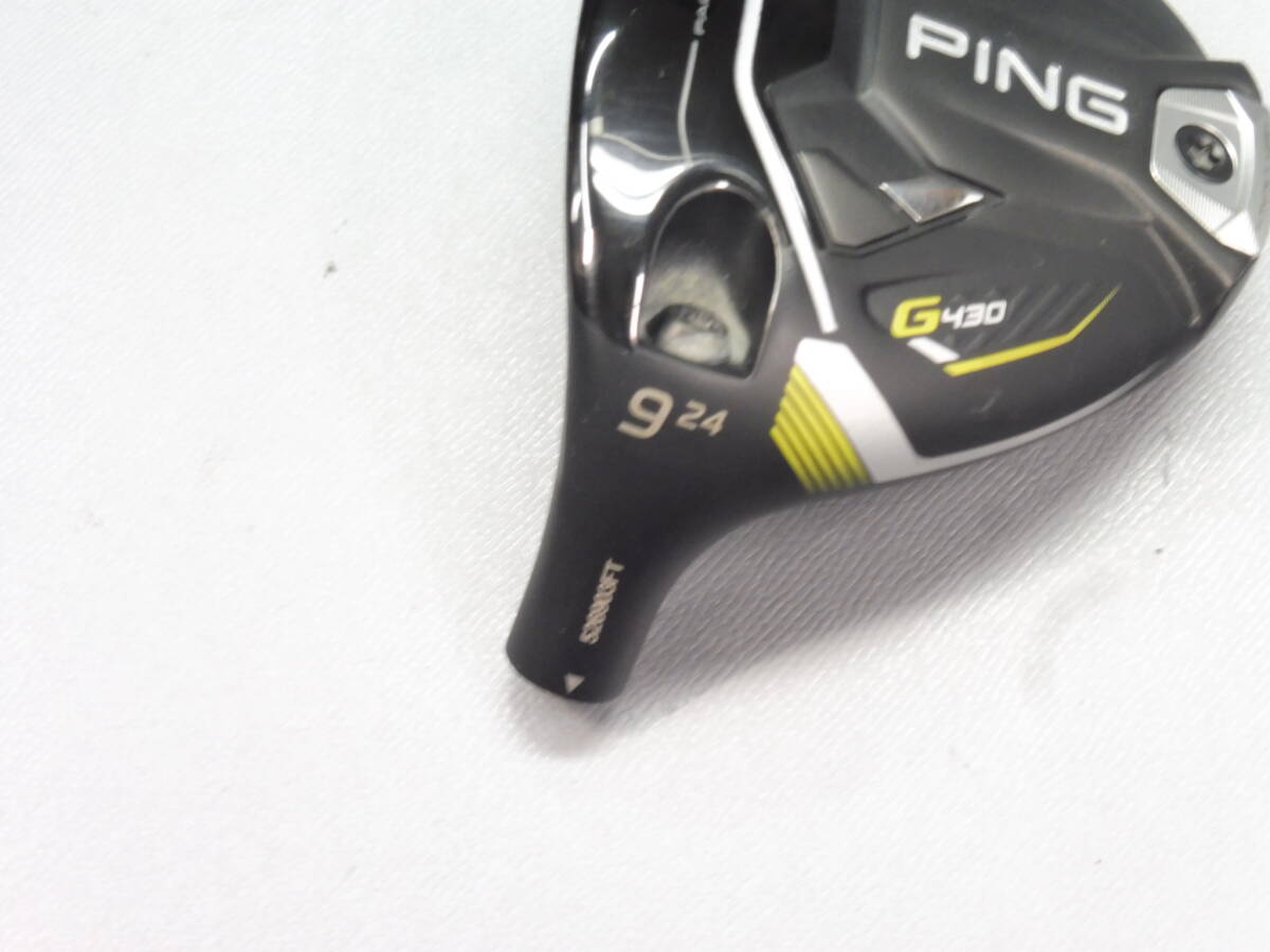 PING ピン G430 MAX 9W ヘッド　 左 日本仕様　正規品_画像9