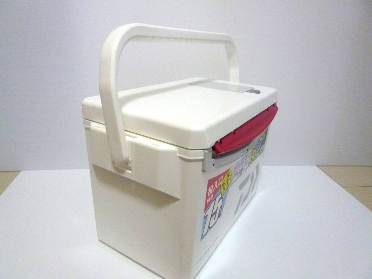  хорошая вещь DAIWA Daiwa COOL LINE прохладный линия α II S1500X 15L обе открытие cooler-box белый 