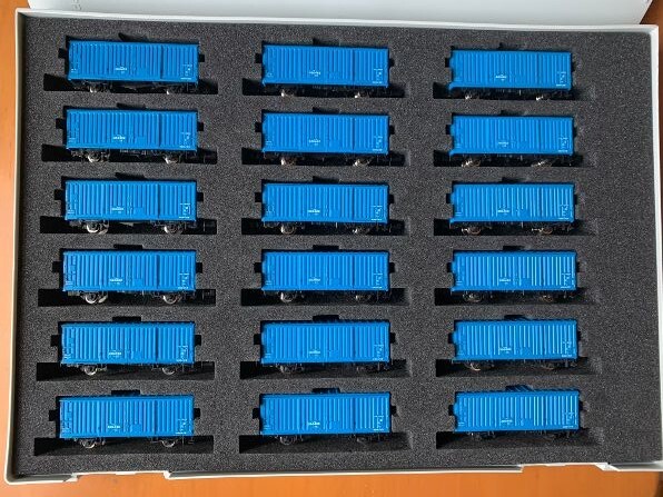 TOMIX ワム380000形 18両セット KATOナックルカプラー トミックス純正ケース_画像1