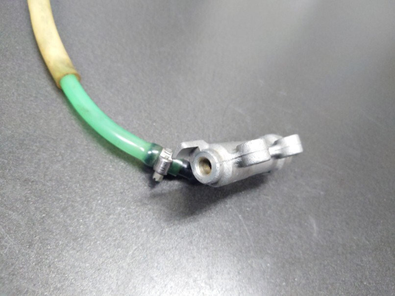 NSR250RK 89年HRC F3レーサー純正リア ブレーキ マスターシリンダーASSYニッシン製 NSR250 MC18 MC21 RS250R MC28_画像6