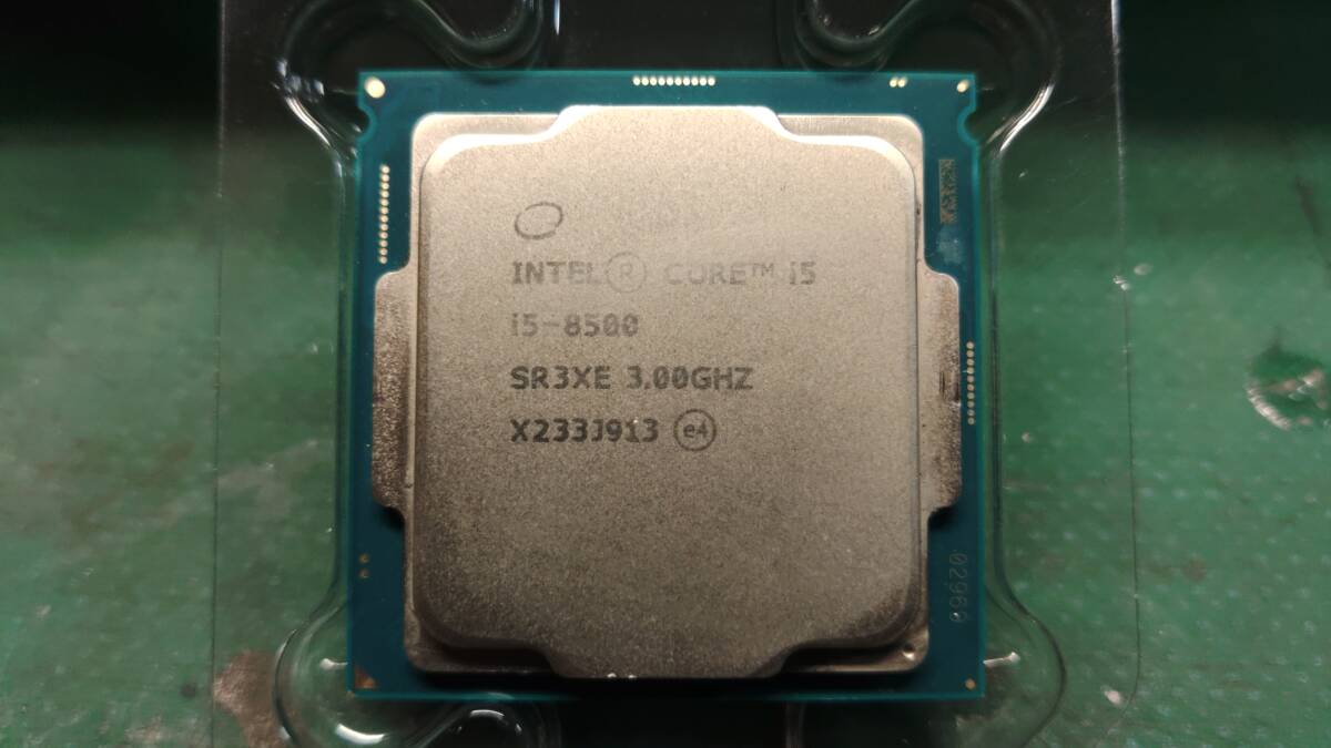 【送料無料】第8世代CPU intel CORE i5-8500 i5-8400 i3-8100 LGA1151 現状品 3個セット_画像2