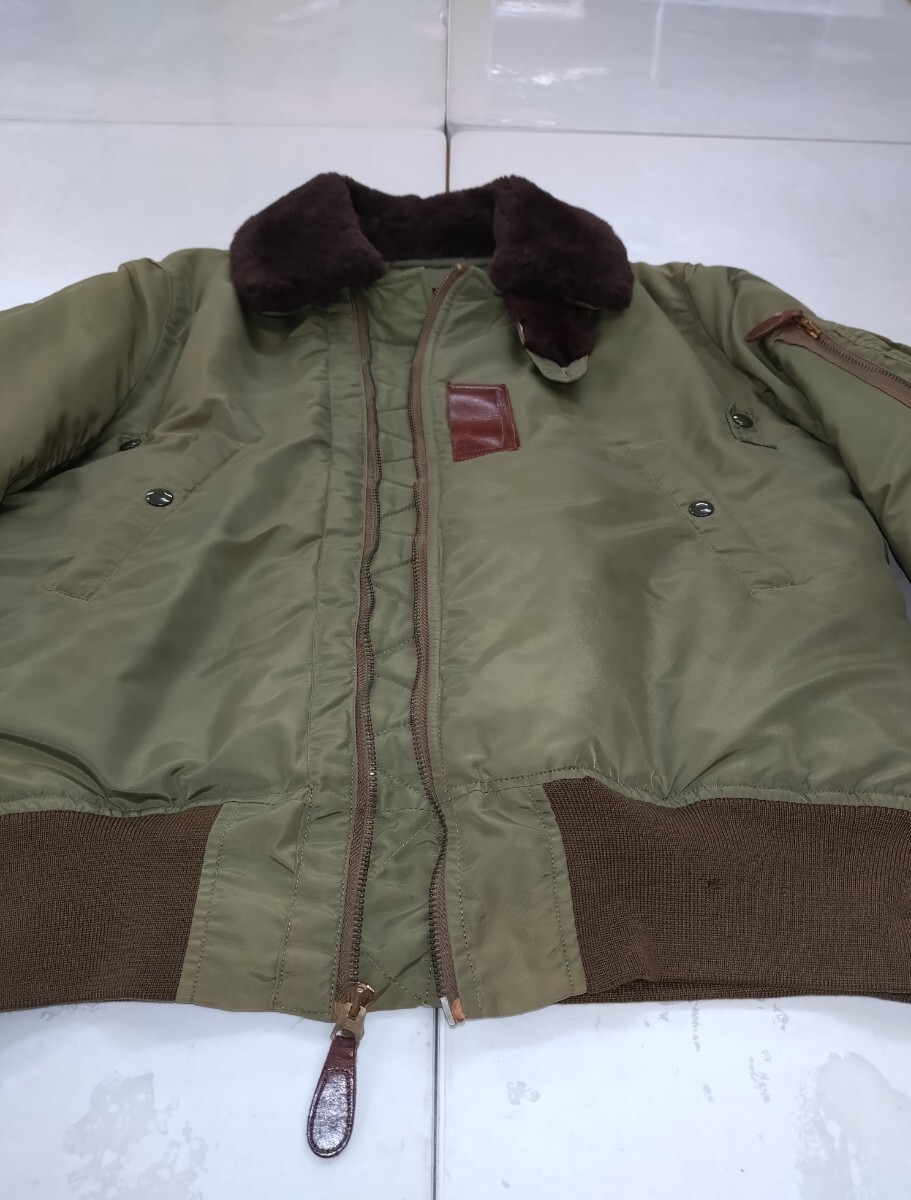 バズリクソンズ Buzz Ricksons B15B 希少! M品番 M11048　 サイズ40インチ　 Ｌサイズ相当 使用感少なくとてもキレイ！_画像10