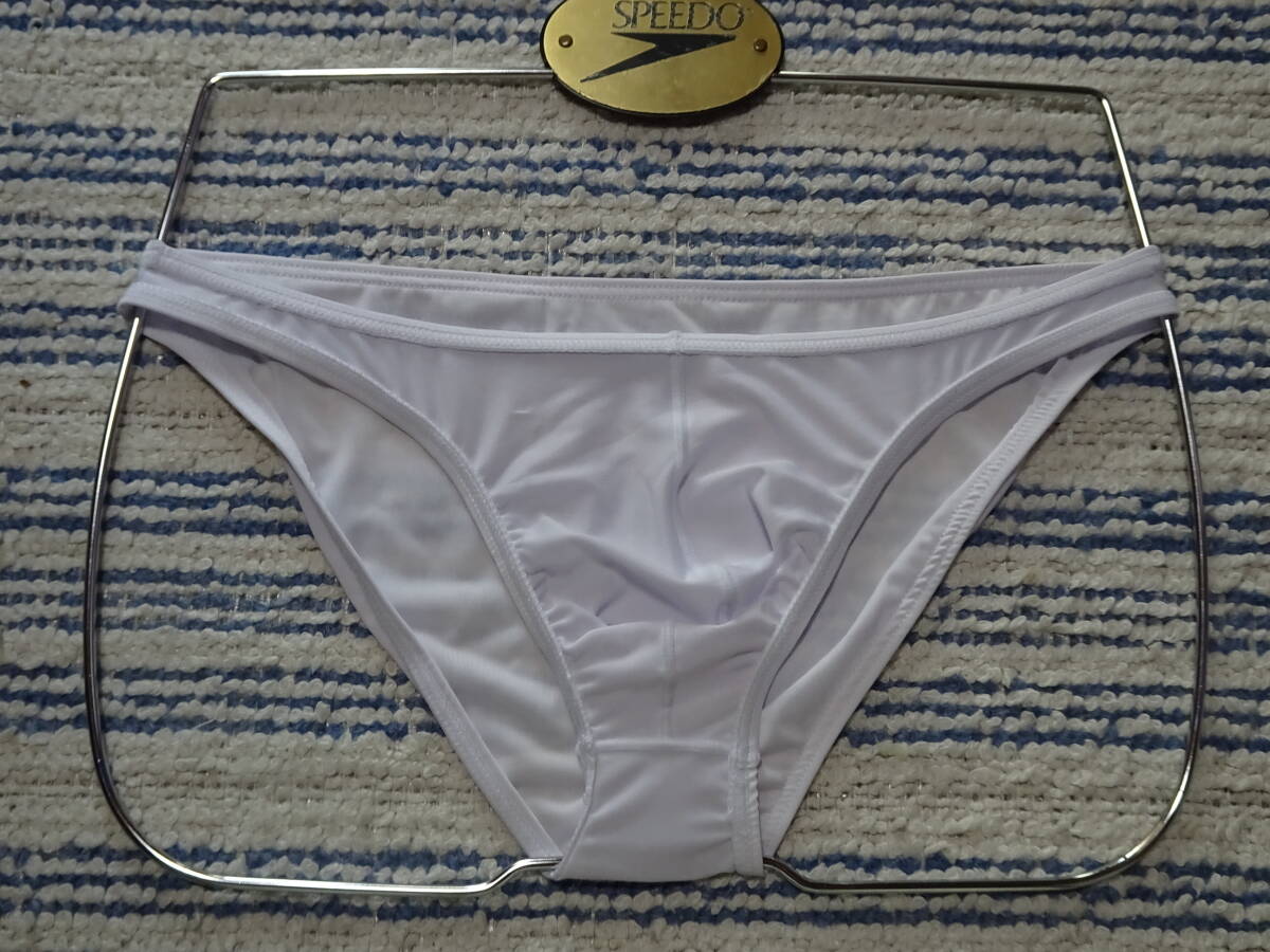 287 S 　半透明ローライズ・クールアンダービキニパンツ　SizeＳ　ホワイト　新品未使用_画像4