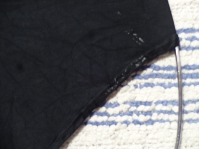 483　Ｍ　Arenaアリーナ　スイムビキニパンツ　SizeＭ　ブラックベース×サイド・パープルカラーの切り返しデザイン　中古　_画像5