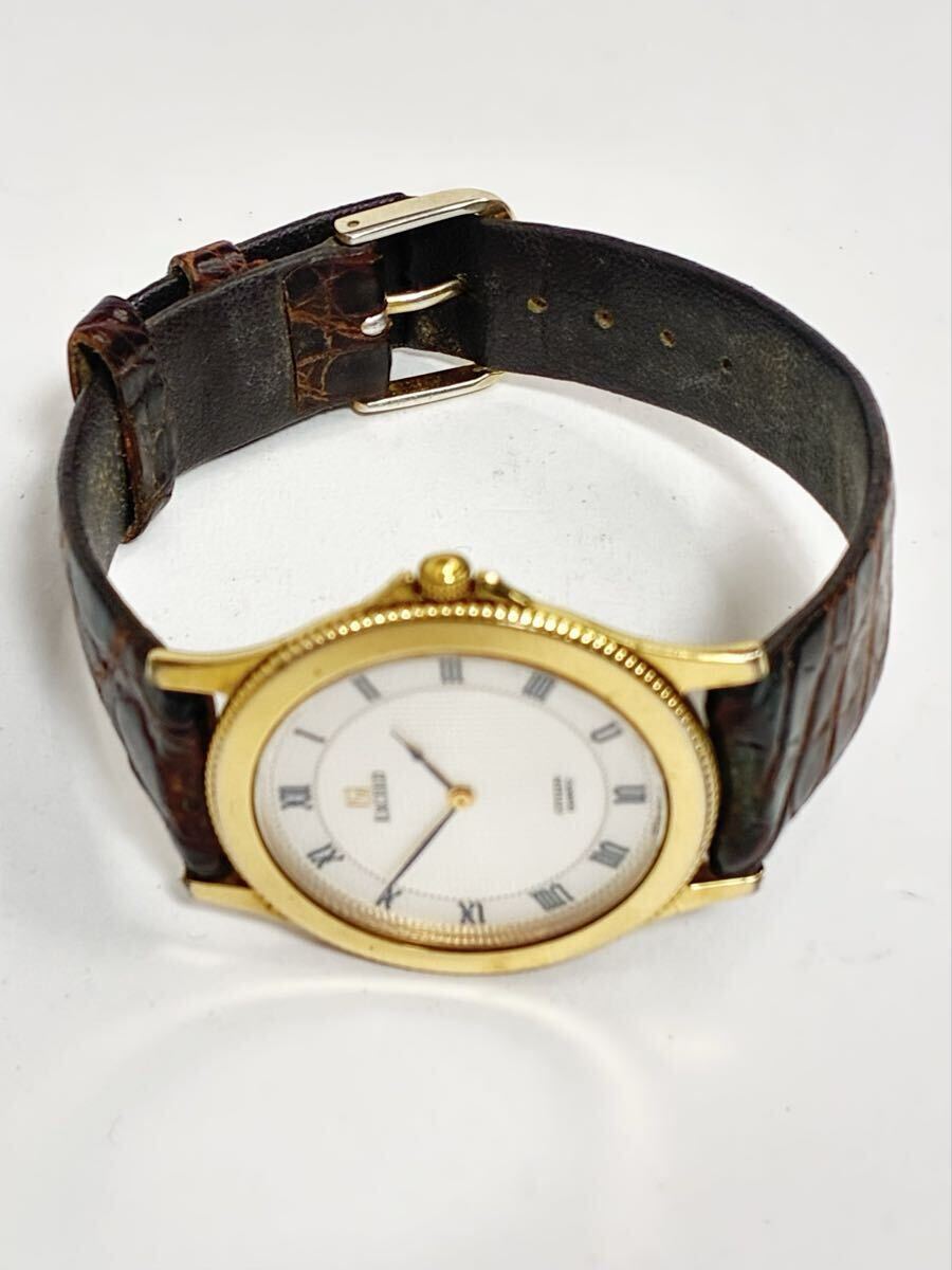 1円スタート CITIZEN EXCEED シチズン エクシード 腕時計 3920-C90857 クォーツ メンズ ドレスウォッチ ゴールド 動作未確認 _画像4