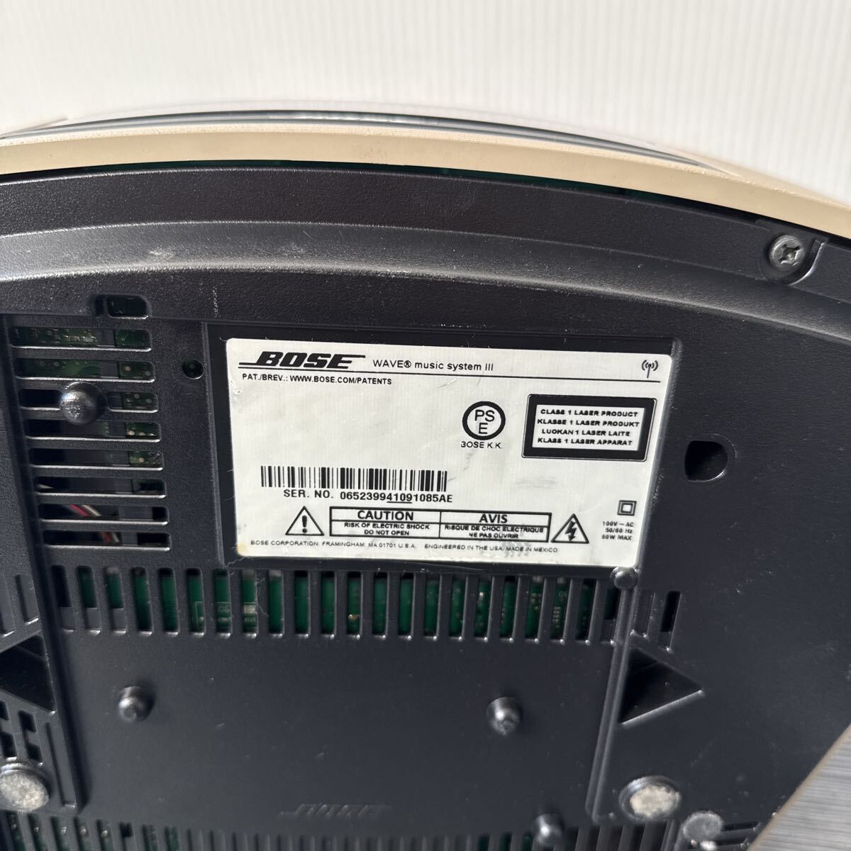 BOSE Wave music system Ⅳ　music system III 音出OK_画像7