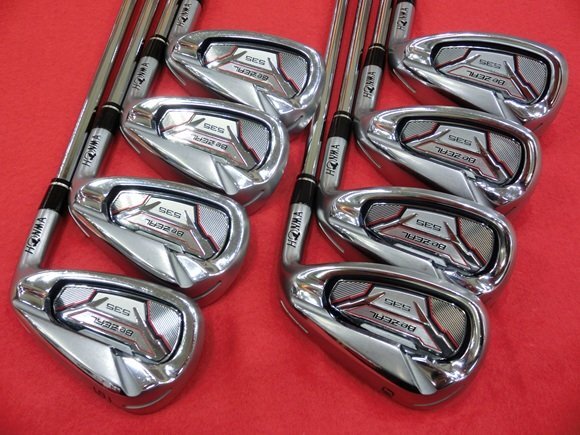 ★ ホンマゴルフ　Be ZEAL 535　8本 ( 6-11、A,S )　NSPRO950GH / S　【 中古 】_画像2