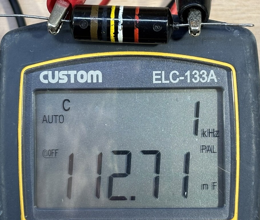 200VDC 0.1uF『SPRAGUE Bumble Bee / スプラグ バンブルビー 測定済み 2本セット』_画像6