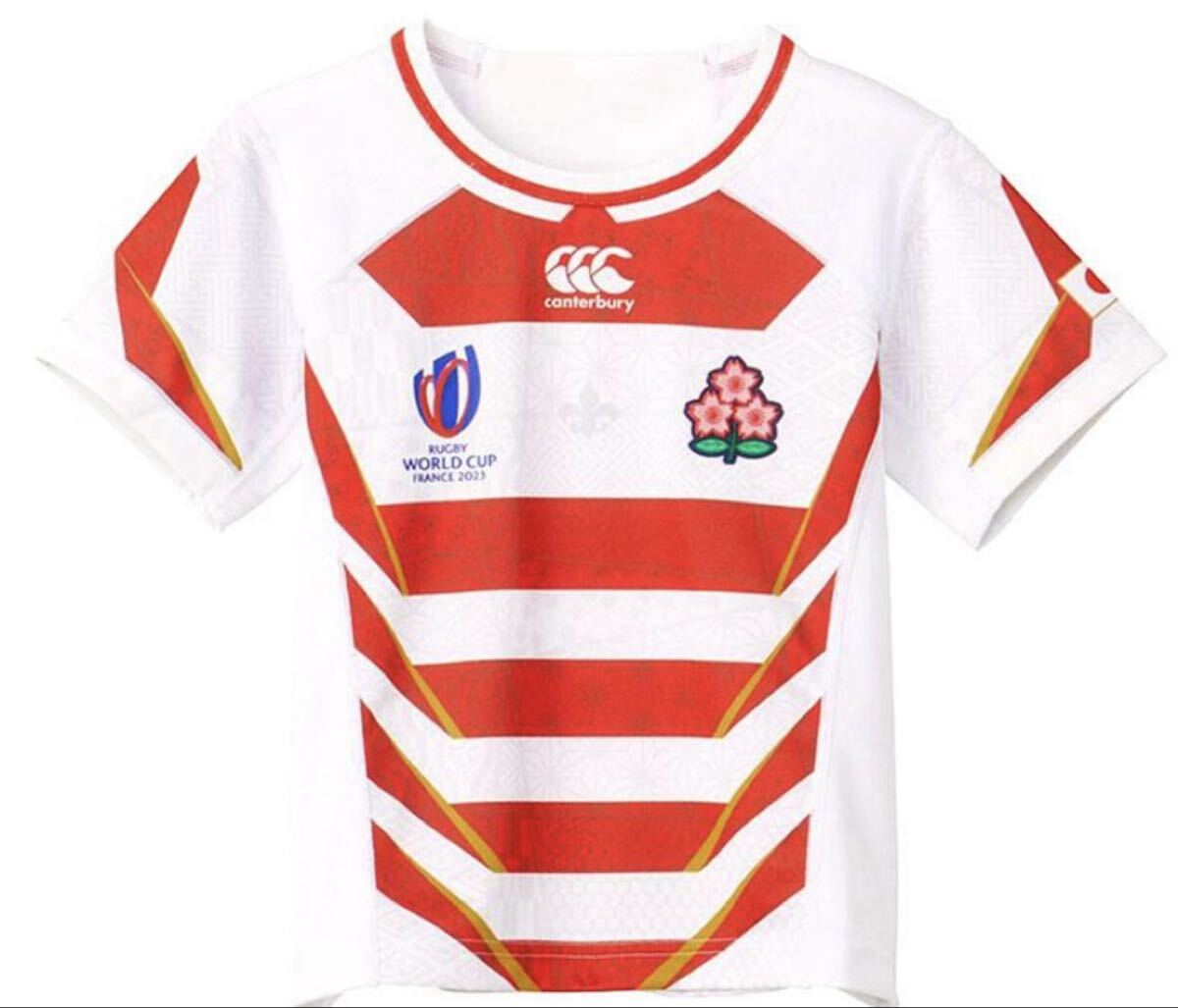 新品未使用　カンタベリー ジャパン　キッズ　レプリカホームジャージ 140cm カンタベリー_画像2