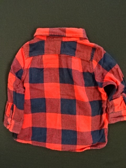 シャツ ネルシャツ GAP ギャップ BabyGap ベビー 男の子 女の子 子供 キッズトップス 可愛い かっこいい 90㎝_画像4