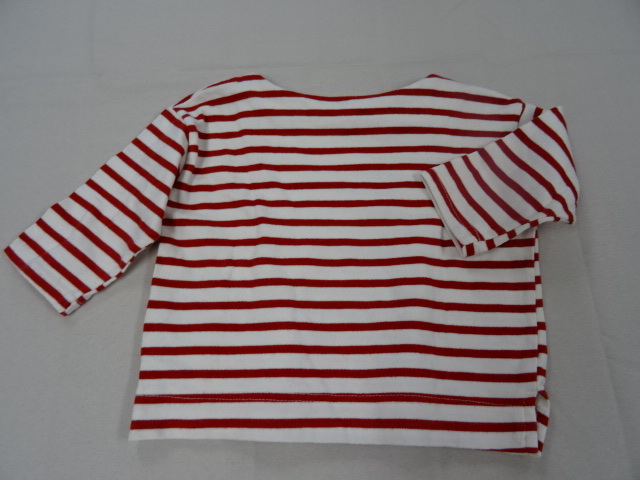 Tシャツ ロンT 長袖 カットソー カジュアル キッズ ボーダー柄 キッズトップス 2歳 3歳 90㎝ 100㎝_画像4
