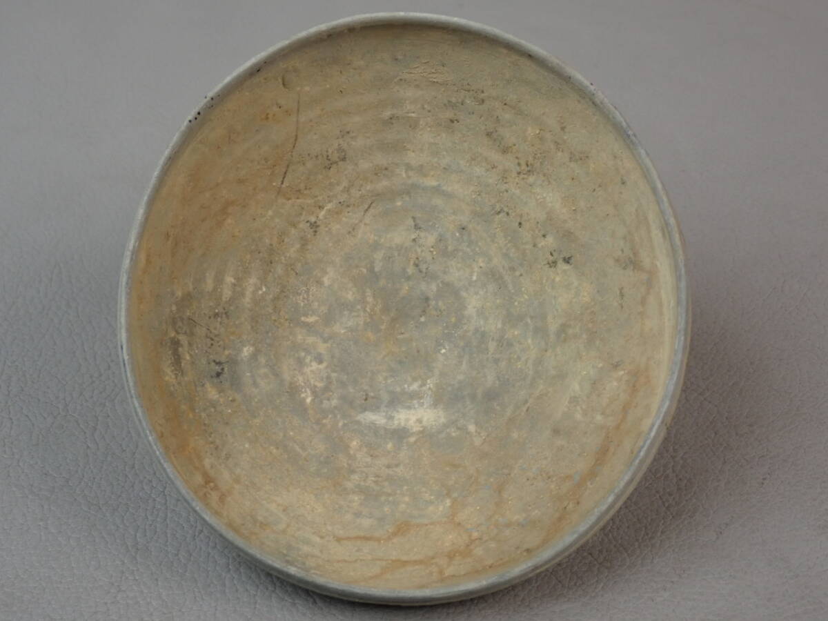 【骨董・茶道具】★新羅？須恵器？★★有蓋高坏 gq072vb 陶質土器 花道 華道 出土品 発掘品 朝鮮美術_画像5