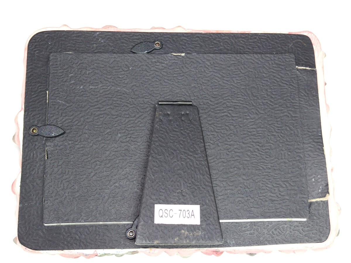 A2437 3点セット ピンクローズ&ホワイトエンジェル フォトスタンド フォトフレーム 写真立て インテリア アンティーク 薔薇_画像7