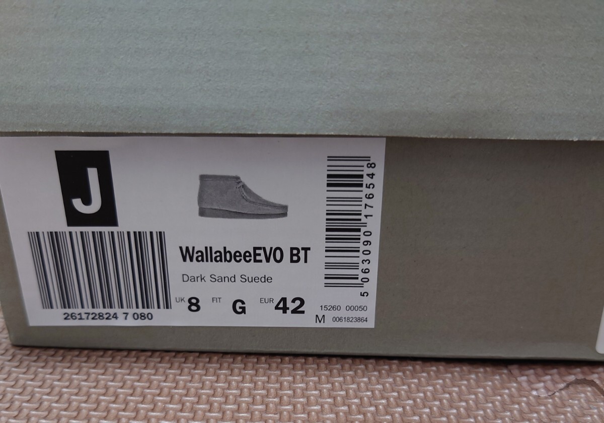 Clarks WallabeeEVO BT クラークス ワラビーエヴォ_画像8