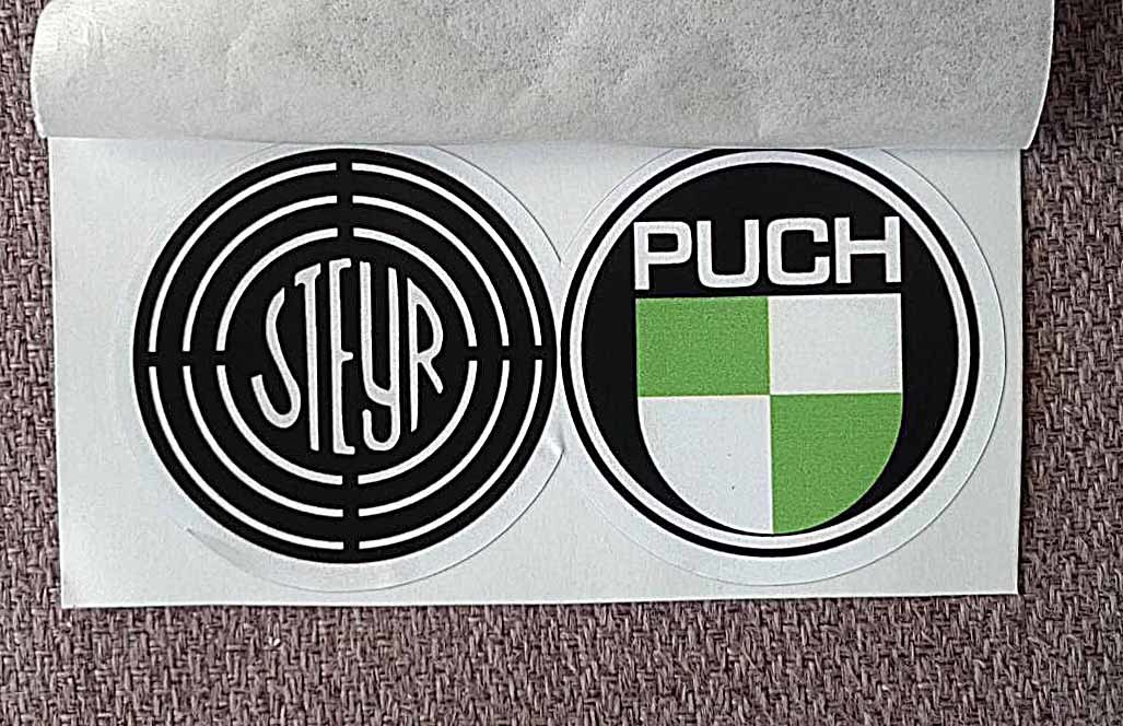 Fiat Panda 4x4（フィアットパンダ4x4）STEYR-PUCH（シュタイヤー・プフ） カラーステッカー_画像1