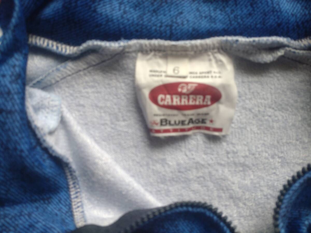 Carrera（カレラチーム）サイクルジャージ 長袖 90’ｓ サイズＬ 未使用品_画像4