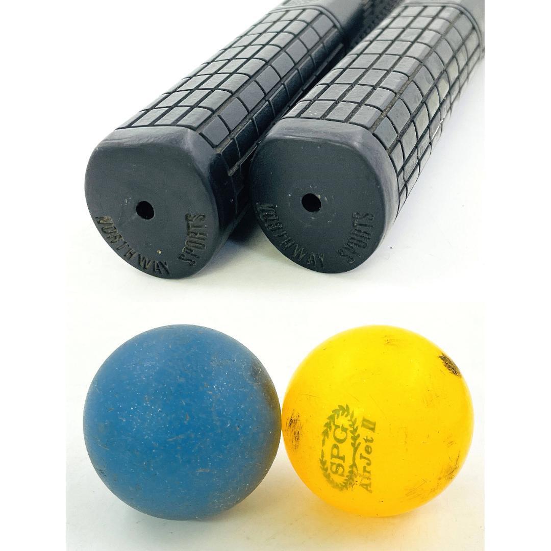 2本セット NORTHWAY SPORTS Kawasaki PRO 252 ノースウェイ スポーツ カワサキ 右打ち 北海道幕別町 IPGA認定品 ボール付き_画像9