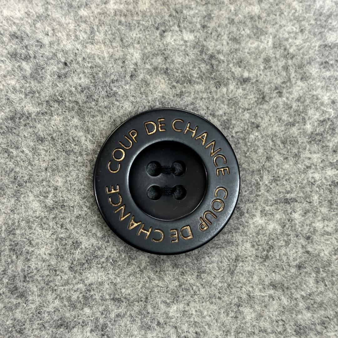 ★ COUP DE CHANCE ウールコート カシミヤ混 毛皮 クードシャンス Aライン ラビットファー アウター レディース M相当［R1_MYB］_画像8