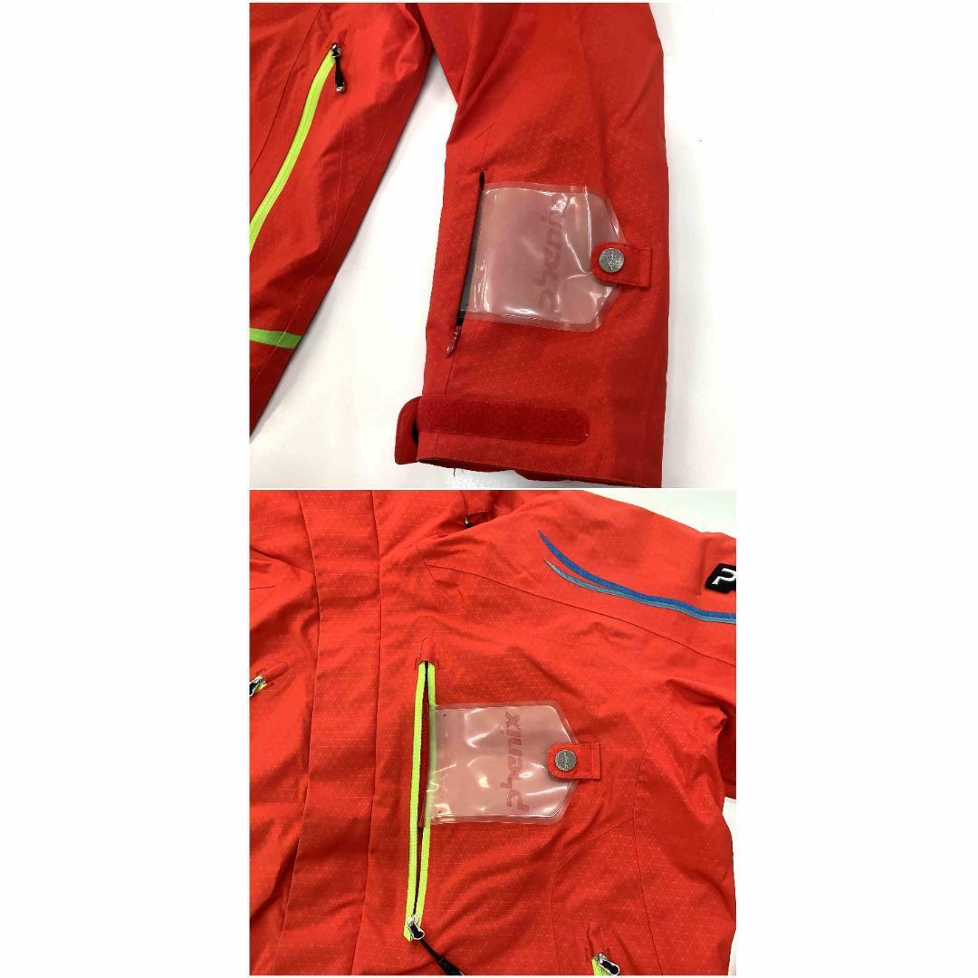 ★ PHENIX スキー ウェア ジャケット スノーボード 撥水 フェニックス アウトドア 防寒 ウィンタースポーツ アウター メンズ Lサイズ_画像8