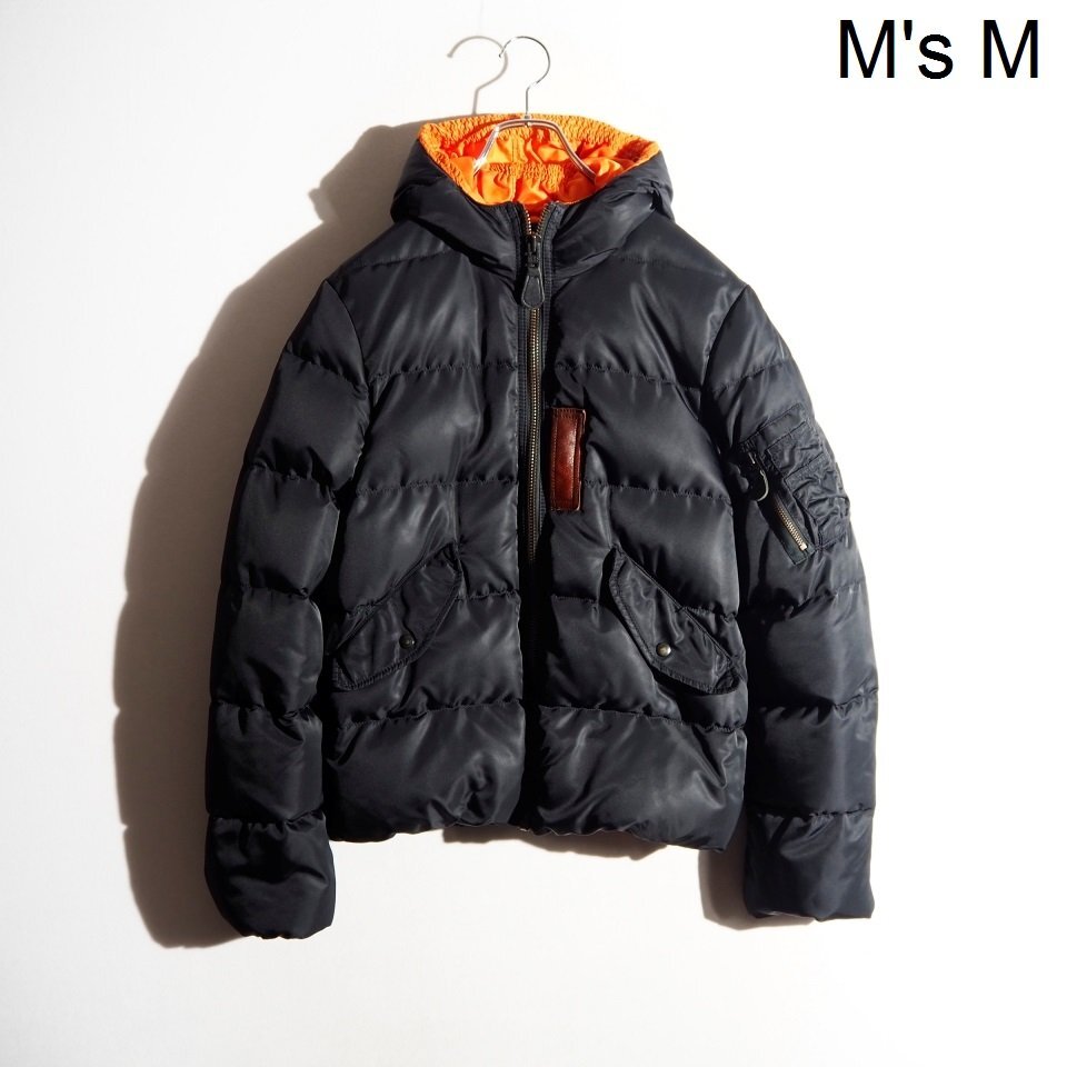 P5519P　▼JUNYA WATANABE MAN ジュンヤワタナベ × DUVETICA デュベティカ▼　11AW フード付き ダウンジャケット ブラック M 秋冬 rb mks_画像1