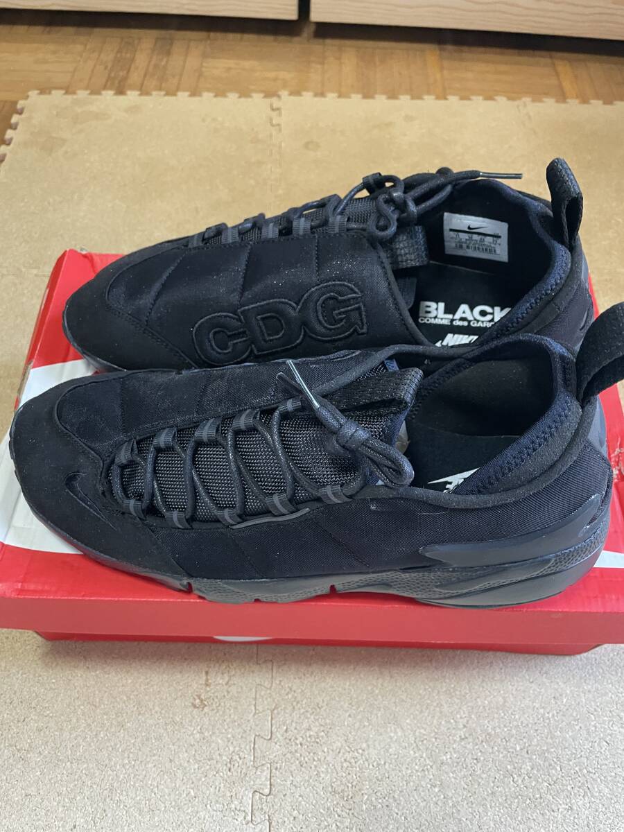 BLACK COMME des GARCONS × NIKE AIR FOOTSCAPE ブラック ギャルソン ナイキ エアフットスケープ fragment jordan max travis scott 95_画像2