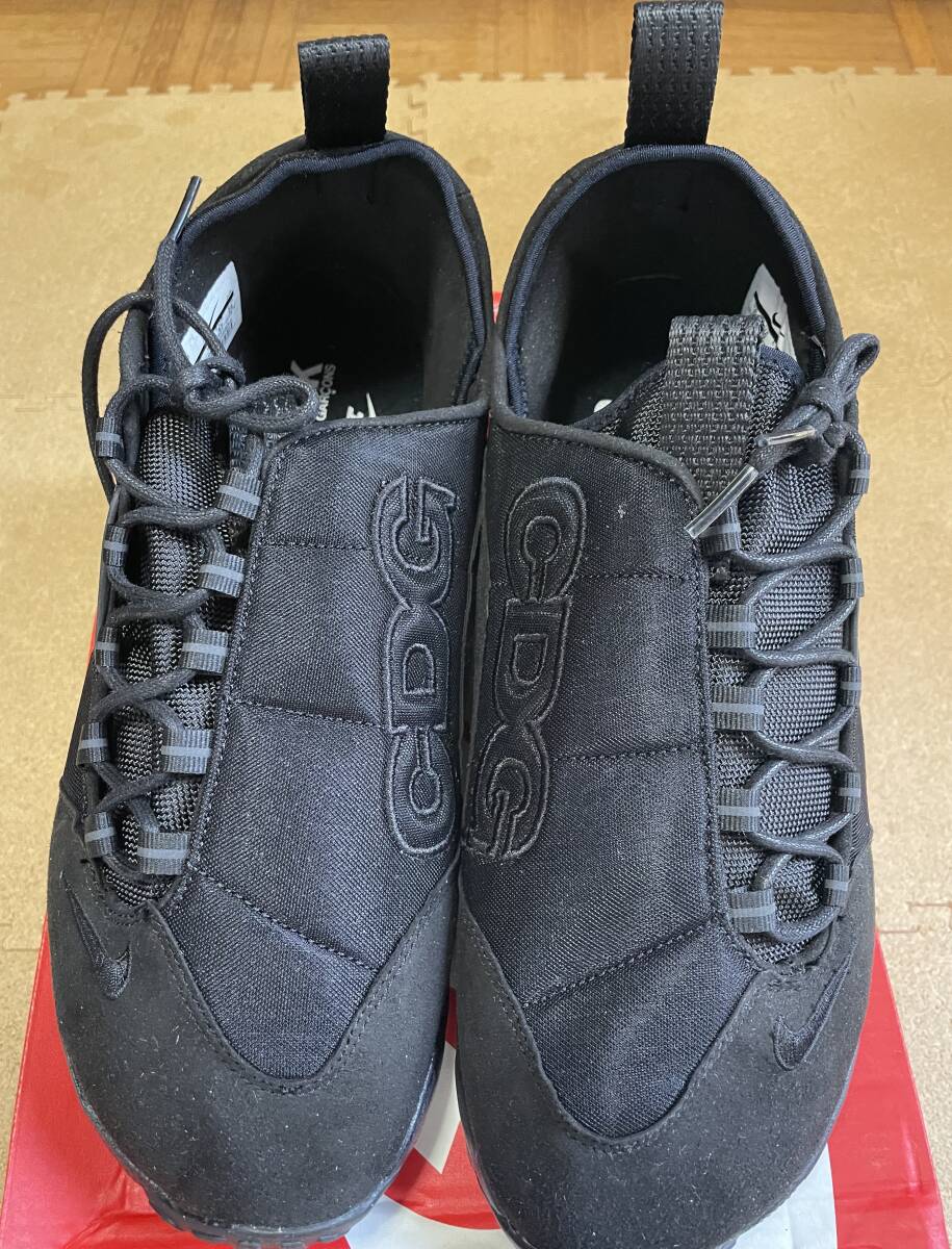 BLACK COMME des GARCONS × NIKE AIR FOOTSCAPE ブラック ギャルソン ナイキ エアフットスケープ fragment jordan max travis scott 95_画像1