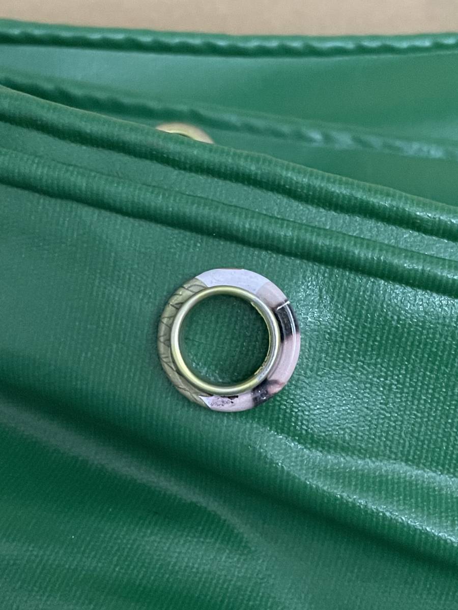 送料無料 2.5×2.5m 防水トラックシート・250×250㎝・ゴムバンド無し・シートのみ・エステル帆布 荷台シートカバー 2500×2500mm_画像7