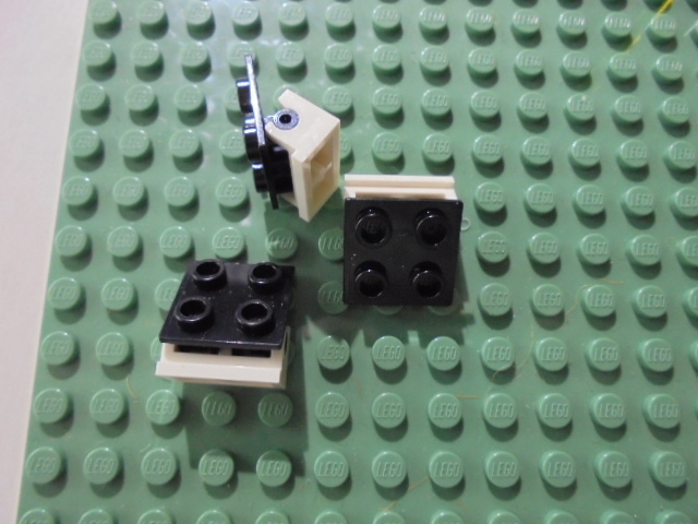 ヒンジレンガ1ｘ2　トッププレート2ｘ2付き4_画像1