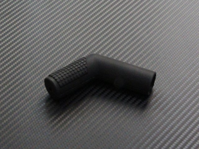 シフトペダルカバー チェンジペダルカバー ブラック 汎用 シフトガード カスタム 傷防止_画像1