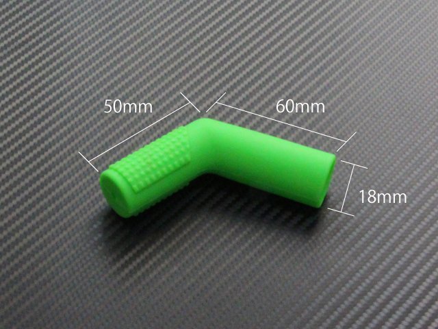 シフトペダルカバー チェンジペダルカバー グリーン 汎用 シフトガード カスタム 傷防止_画像2