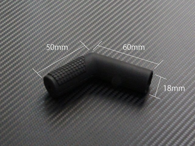 シフトペダルカバー チェンジペダルカバー ブラック 汎用 シフトガード カスタム 傷防止_画像2