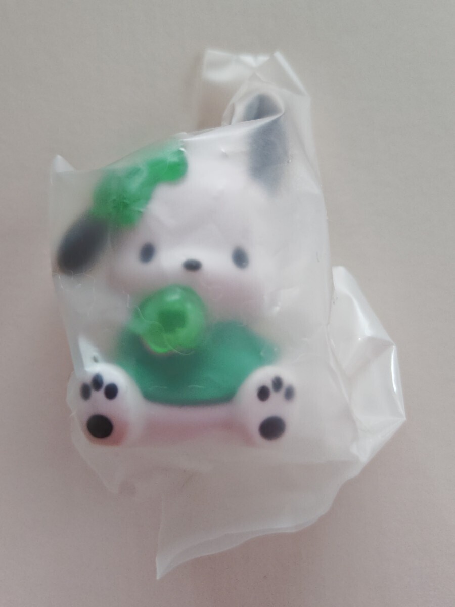 ポチャッコ/サンリオキャラクターズ☆ジャムジェリーフィギュア☆ガシャポン/ガチャ☆ミニブック/説明書付☆ビニール未開封_画像2