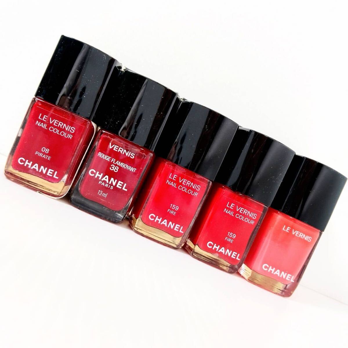 未使用品 CHANEL LE VERNIS NAIL CLOUR 524 159 38 08まとめ13ml ヴェルニ ネイルエナメル レディース コスメ フランス シャネル_画像3