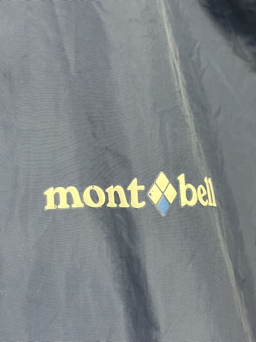 mont-bell モンベル ナイロンベスト ウインドブラストベスト メンズM 紺_画像3