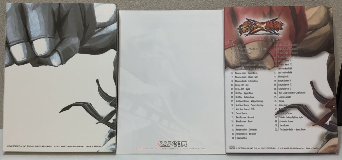 買マス738-60 PS3 ストリートファイター X 鉄拳 コレクターズパッケージ STREET FIGHTER X TEKKEN PlayStation CAPCOM 現状品_画像8